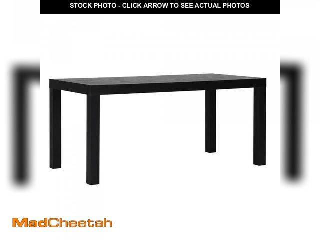 Lot 74-12405914 - Mainstays Parsons Coffee Table, Black - USED