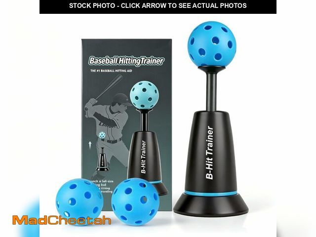 Lot 74-14423765 - Baseball Hitting Trainer - Pop Up Batting Tee for Solo Practice, Durable &amp; Portable Baseball Tra...