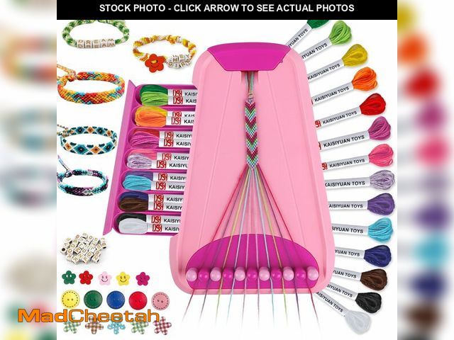 Lot 74-12709417 - Arts and Crafts for Kids Ages 8-12,Friendship Bracelet Making Kit for Girl,Kids Jewelry Making Kit w...