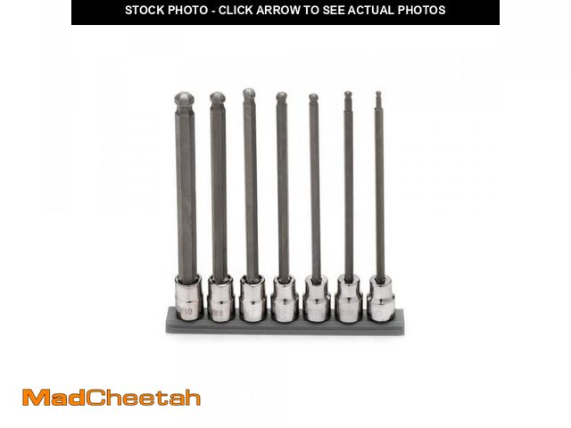 Lot 74-11826114 - Husky Long Ball End Bit Socket Set Metric (7-Piece) - UNUSED