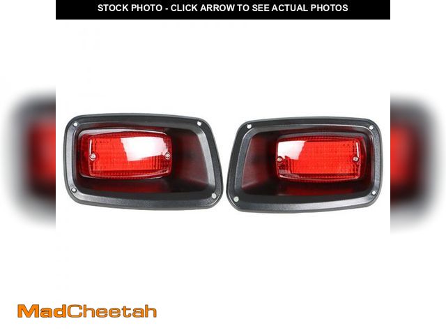 Lot 74-12444310 - WFLNHB Rear Tail Light (2 Taillights) Replacement for EZGO TXT Golf Cart 1996-2014 - UNUSED