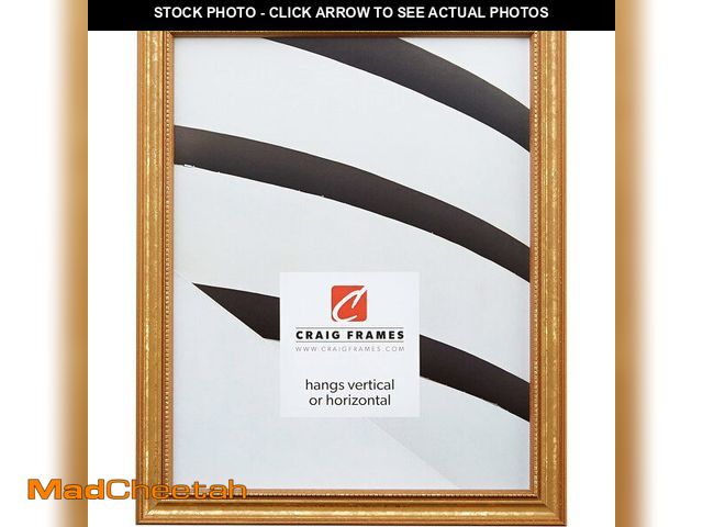 Lot 74-14348628 - Craig Frames 314GD, Ornate Gold Picture Frame, 20 x 26 Inch - UNUSED