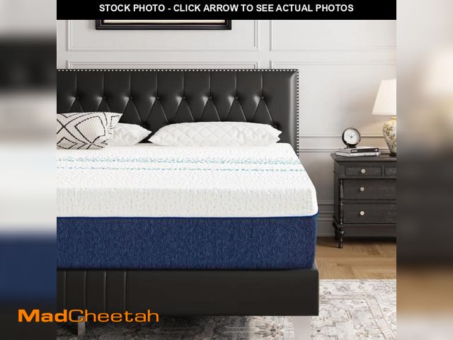 Lot 74-12272012 - MLILY Essence Sleep King Mattress, 10" Memory Foam Mattress in a Box, Medium - UNUSED