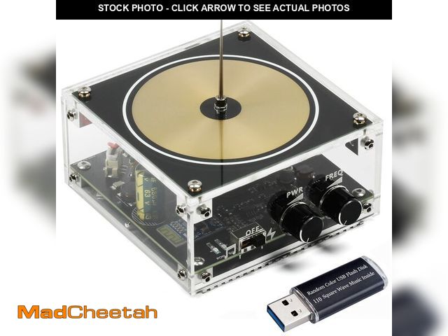 Lot 74-12702280 - Joytech Bluetooth Music Tesla Coil Arc Plasma Loudspeaker Wireless Transmission Experiment Desktop T...
