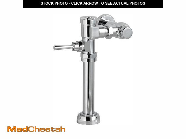 Lot 74-13798285 - American Standard Ultima Manual 1.28 GPF FloWise Flush Valve for 1.5 in. Top Spud Toilet in Polished...