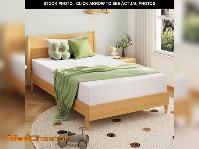 Lot 74-12136915 - EGOHOME 6 Inch Twin Mattress for Kids, Memory Foam Mattress with Cooling Green Tea Gel, Relieve Pres...