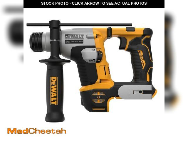 Lot 74-12795023 - DeWalt 20V MAX ATOMIC 5/8 In. Cordless SDS-Plus Compact Rotary Hammer Drill Tool Only - UNUSED