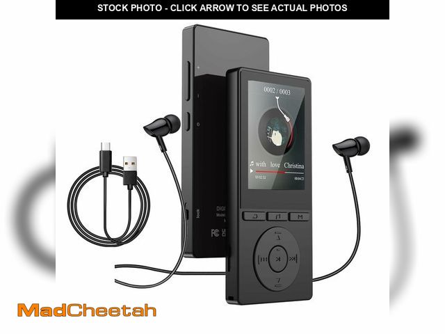 Lot 74-13565647 - 64GB MP3 Player with Bluetooth 5.3, Music Player with HiFi Sound for Sports Runners, 2.4" Screen MP3...