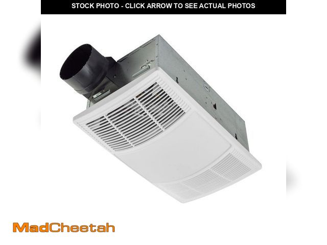 Lot 74-13693734 - Broan-NuTone PowerHeat 80 CFM Ceiling Bathroom Exhaust Fan with Heater and CCT LED Lighting - UNUSED