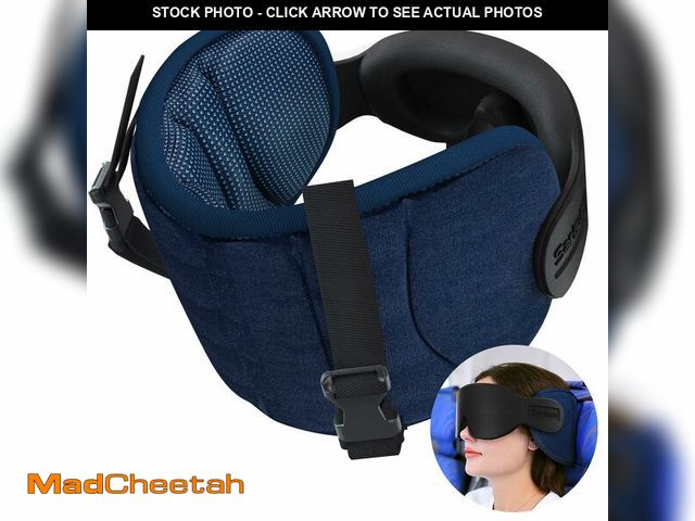 Lot 74-13954118 - SARISUN Travel Pillows for Airplanes, Airplane Pillow for Long Flight, Airplane Head Strap with Slee...