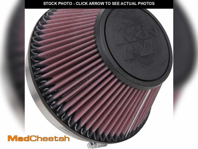 Lot 74-12544174 - K&amp;N High-Flow Original Lifetime Universal Clamp-On Air Filter: High Performance, Premium, Washab...