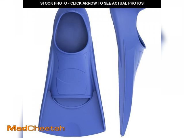 Lot 74-11550465 - Gintenco Swim Fins, Kids Swim Training Fins for Lap Swimming, Travel Size Flippers with Mesh Bag, Si...