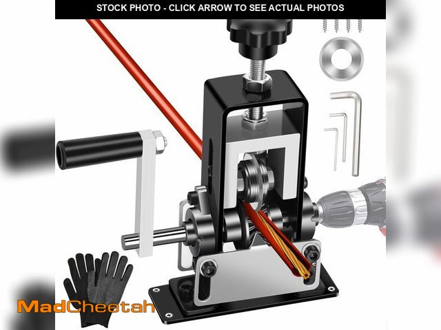 Lot 74-14154000 - Trivd Frol Manual Wire Stripping Machine, Gauge Wire 0.06"-1", Scrapping Copper Wire Peeler Machine,...