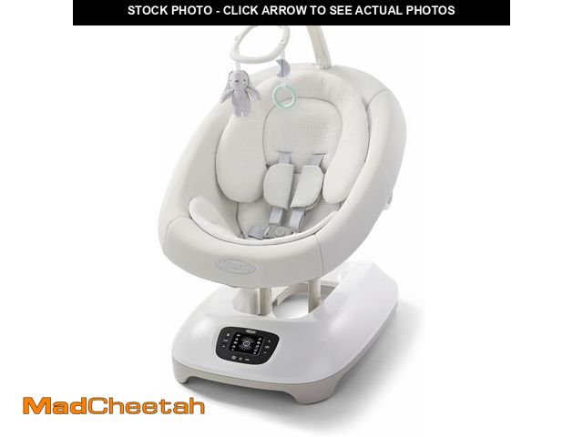 Lot 74-12544095 - Graco SmartSense Baby Swing with Cry Detection Technology, Soothing Motions and Calming Vibrations, ...