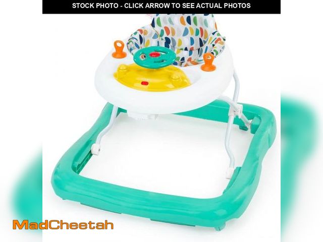 Lot 74-12137554 - Bright Starts Ready to Roll Lights &amp; Sounds Walker with Steering Wheel and Car Sounds, Removable...