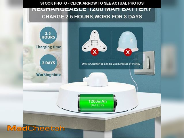 Lot 74-12718451 - Valonii 2-in-1 Rechargeable Motion Activated Interactive Cat Toys for Indoor Cats, Long  Motor Cat C...