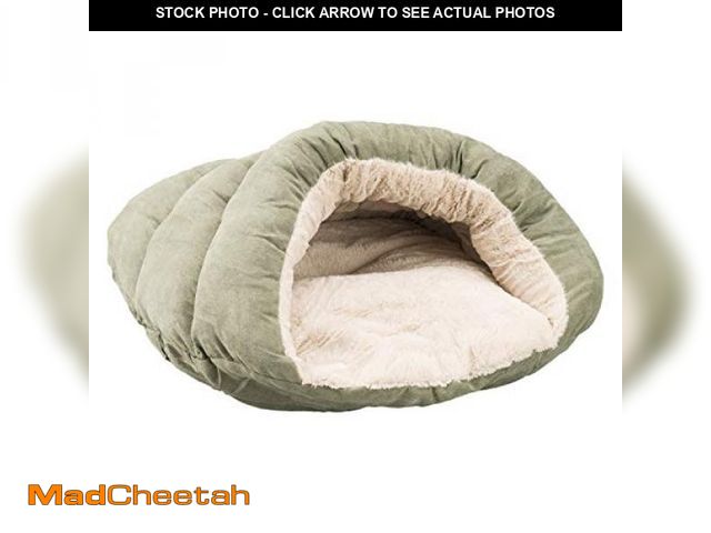 Lot 74-12098515 - SPOT Sleep Zone Cuddle Cave - Cat Cave Bed for Indoor Cats and Mini Dogs, Durable, Comfortable, Wash...