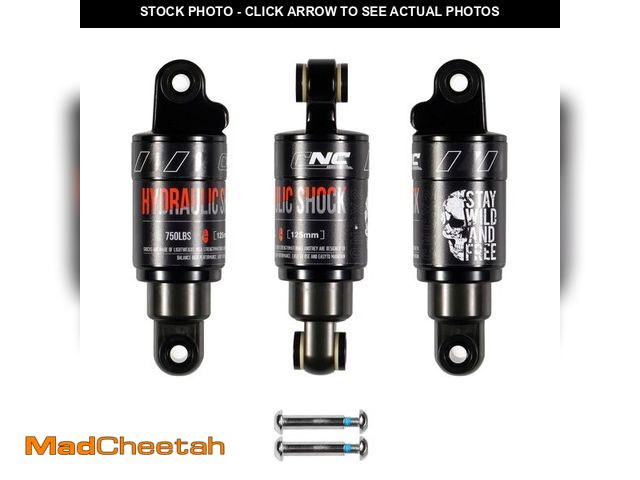 Lot 74-14379211 - CNC Mountain Bike Rear Shock 120mm 125mm 150mm 165mm 185mm 190mm 200mm, Bicycle Shock Absorber Hydra...
