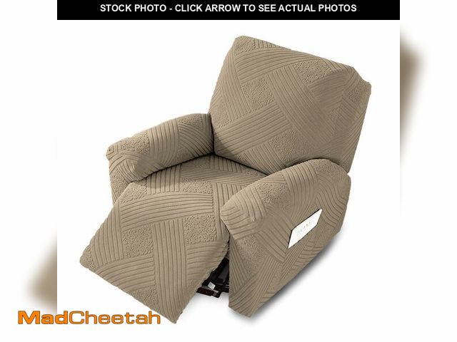 Lot 74-13572746 - NORTHERN BROTHERS Recliner Chair Covers, Stretch Washable Slipcover for 1-Seat Reclining Chair, Non ...