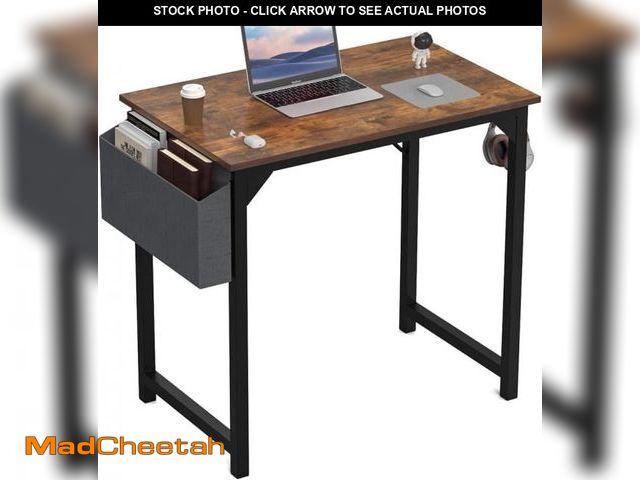 Lot 74-12098163 - DUMOS 32 Inch Office Small Computer Desk Modern Simple Style Writing Study Work Table for Home Bedro...