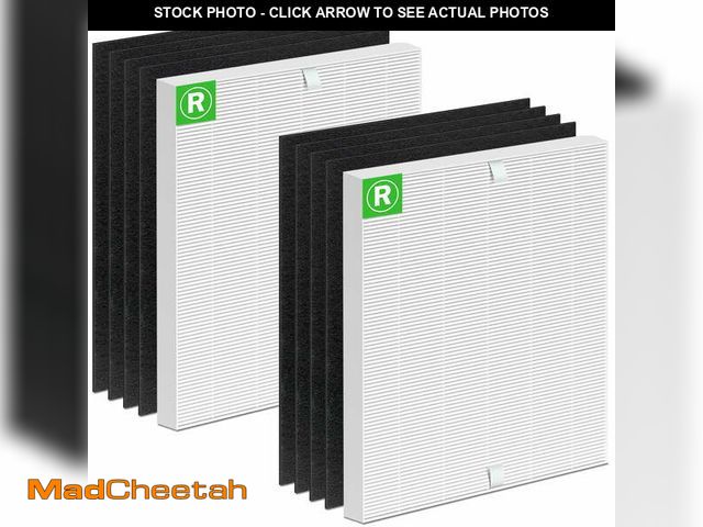 Lot 74-12889574 - FFAC 2+8 Pack 115115 Replacement Filter for Winix Air Purifier C535 5300 6300 P300 AM90 9000 C909 98...