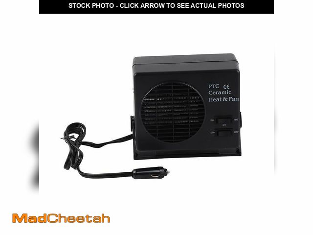 Lot 74-14301071 - Portable Defroster Car Heater, 300W Ceramic Heating Fan, Ceramic Vehicle Heater - USED