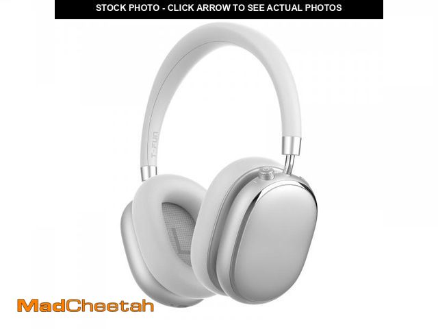 Lot 74-12443173 - T-fun NC95 Hybrid Active Noise Cancelling Headphones with Knob Control, 65H Playtime Over Ear Headph...