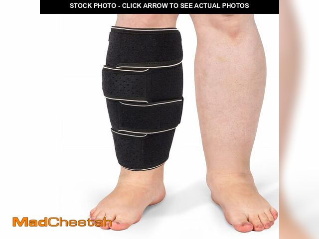 Lot 74-14266996 - Feamero Plus Size Calf Compression Wrap For Severely Swollen Calves With Lymphedema, Big Calf Brace ...
