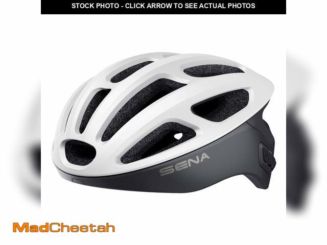 Lot 74-12458926 - Sena R1 Smart Cycling Helmet (Matte White, Medium) - UNUSED