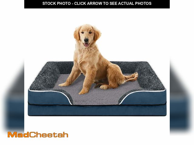 Lot 74-12835684 - PayUSD Dog Bed for Large Medium Small Dogs Orthopedic Pet Dog Sofa Bed with Removable and Washable C...