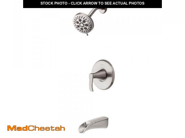 Lot 74-12531201 - Pfister Jaida Single-Handle 4-Spray Tub and Shower Faucet w/ Restore Technology in Spot Defense Brus...