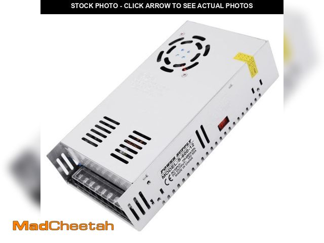Lot 74-11548660 - DC 12V 50A 600W Power Supply Adapter Transformer Switch AC 110V / 220V to DC 12V 20amp Switching Con...