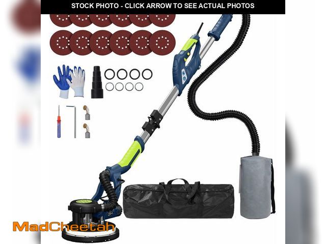 Lot 74-13709498 - Drywall Sander, 2025 Upgraded 8-Amp Popcorn Ceiling Removal Tool with 7 Variable Speed 800-1800RPM, ...