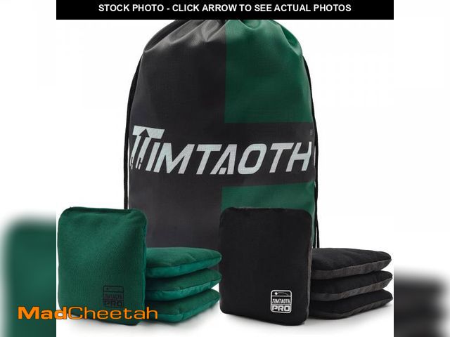 Lot 74-12314095 - Timtaoth Dual Sided Corn Hole Bags Professional Cornhole Bags Set of 8 Regulation Size Weight Pro Co...