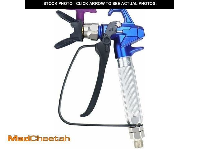 Lot 74-10956512 - Airless Paint Spray Gun Sprayer High Pressure 3600 PSI 517 Nozzle Tip - UNUSED