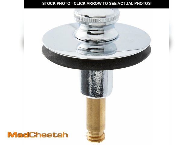 Lot 74-12718731 - Watco 38810-CP Lift &amp; Turn Replacement Brass Stopper with 3/8 Pin, Chrome Plated - USED