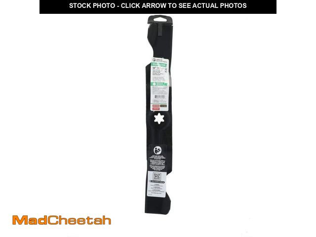 Lot 74-13778831 - Genuine Factory Parts Original Equipment High Lift Blade Set for Select 50 in. Riding Lawn Mowers wi...