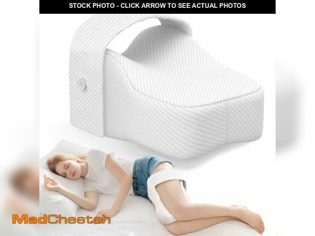 Lot 74-12978178 - SUDAHIA Knee Pillow for Side Sleepers with Adjustable Strap Ã¢â¬â Memory Foam Leg Cushion, Comfor...
