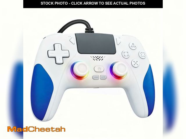 Lot 74-13626494 - Kamylorus Wired Controller for PS-5/PC, Gaming Controller with Dual Vibration, Programmable/Remap/Tu...