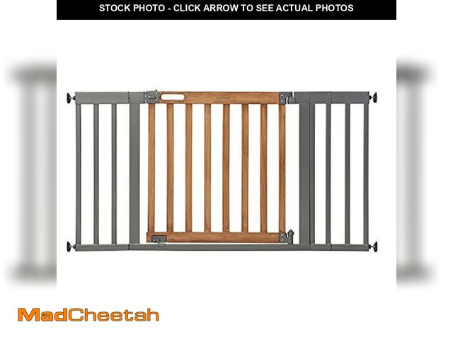 Lot 74-12544399 - Summer Infant West End Extra Wide Safety Pet and Baby Gate, 36"-60" Wide, 30" Tall, Pressure or Hard...
