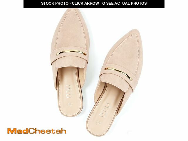 Lot 74-14270367 - MUSSHOE Womens Mules for Women - Suede Slip On Backless Loafers with Cushioned Insole and Non-Slip S...