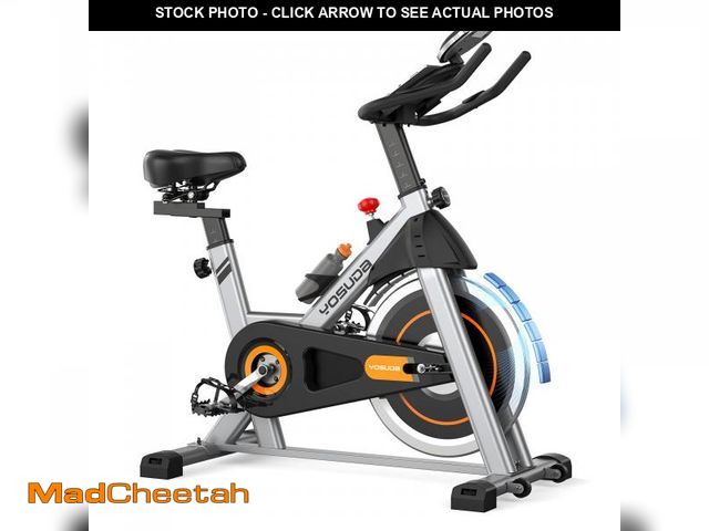 Lot 74-12070954 - YOSUDA Indoor Cycling Bike Stationary - Cycle Bike with Ipad Mount Ã¯Â¼â Comfortable Seat Cushion (...