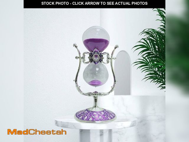 Lot 74-13719450 - Sanduhr 30 Minuten,Hour Glass,360ÃÂ° flip Metal Vintage Hourglass,Hourglass Decor,for Home Decorati...