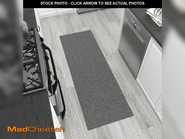 Lot 74-12760394 - Ottomanson 2' x 5' Shaggy Runner Rug - Plush &amp; Cozy Non-Slip Carpet for Bedroom, Living Room, Ba...