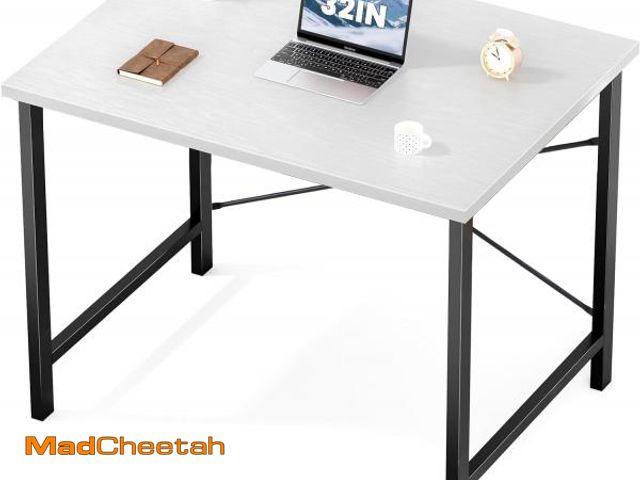 Lot 74-12137283 - Sweetcrispy Computer Small Desk, 32 Inch Office Writing Work Study Kids Student Home Bedroom Table w...