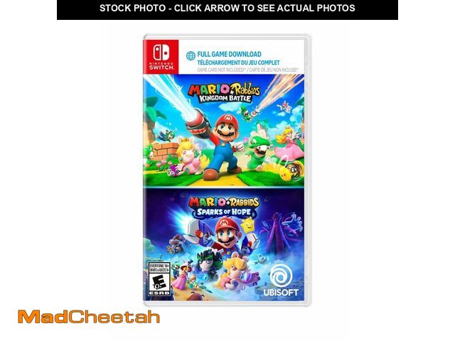 MadCheetah.com - Lot 74-13202792 - Mario + Rabbids Bundle - Exclusive ...