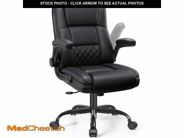 Lot 74-14350585 - COOLHUT Office Chair, Executive Leather Chair Home Office Desk Chairs, Computer Chair with Adjustabl...
