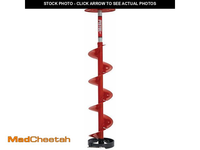 Lot 74-13217117 - Eskimo 35600 Pistol Bit 8" Ice Auger Drill Adaptive Ice Auger Weighs only 3.9 Pounds, Centering Poin...