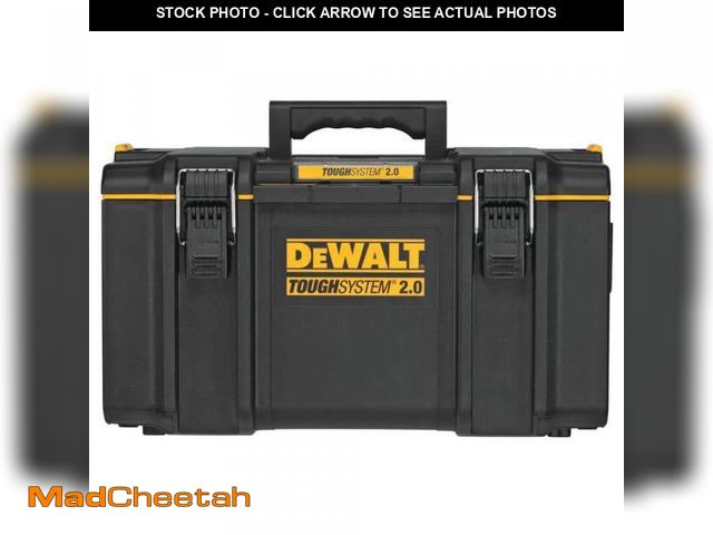 Lot 74-12411747 - DEWALT TOUGHSYSTEM 2.0 22 in. W Modular Tool Box - UNUSED