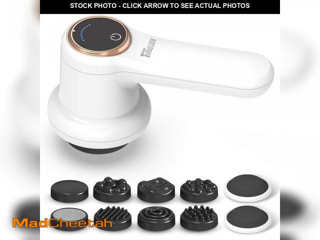 Lot 74-12052770 - TOTO81JXM Electric Cellulite Massager - Body Sculpting Machine with 8 Massage Heads, Lymphatic Drain...